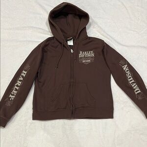 Harley-Davidson Brown Hoodie